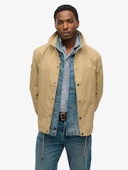 Superdry Brown Surplus Otto Coach 100% Cotton Jacket - Image 5 of 10