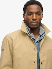 Superdry Brown Surplus Otto Coach 100% Cotton Jacket - Image 8 of 10