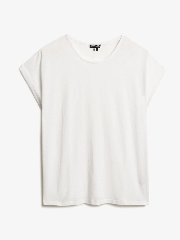 Superdry Optic White Studios Loose T-Shirt - Image 4 of 6