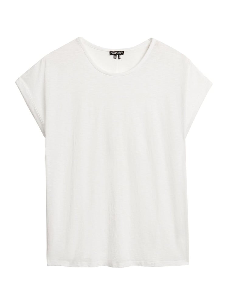 Superdry Optic White Studios Loose T-Shirt - Image 5 of 6