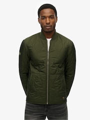 Superdry Olive Green Surplus Quilted Liner Jacket - Image 1 of 10