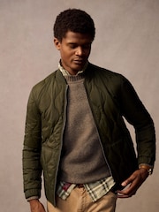 Superdry Olive Green Surplus Quilted Liner Jacket - Image 2 of 10