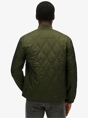 Superdry Olive Green Surplus Quilted Liner Jacket - Image 7 of 10