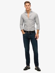 Superdry Blue Light Essentials Oxford Shirt - Image 3 of 6