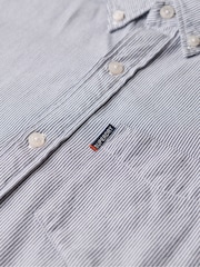 Superdry Blue Light Essentials Oxford Shirt - Image 6 of 6