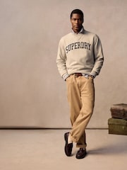 Marga gris - Superdry Athletic Essential Loose Fit Hoodie - Imagen 2 de 5