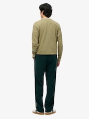 Superdry Dark Pine Green Athletic Essentials Straight Fit Joggers - Image 3 of 7