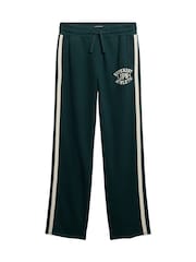 Superdry Dark Pine Green Athletic Essentials Straight Fit Joggers - Image 6 of 7
