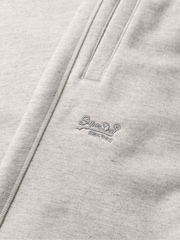 Superdry Grey Slim Fit Essential Logo Joggers - Image 7 of 7