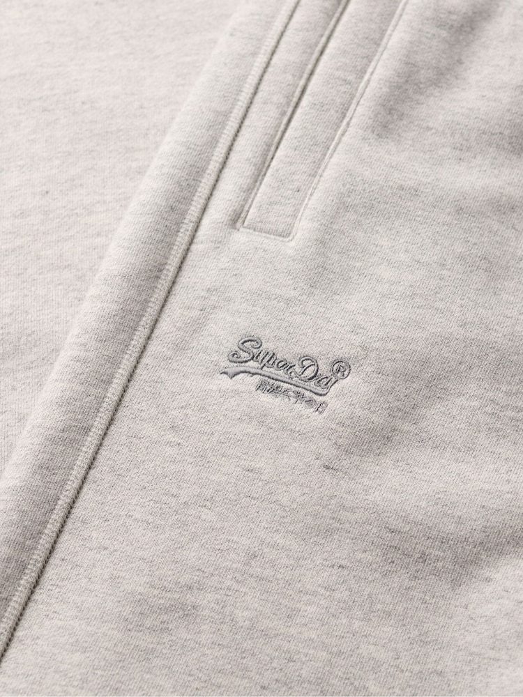 Superdry Grey Slim Fit Essential Logo Joggers - Image 7 of 7