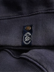 Superdry French Navy Merchant Relaxed Sweatshirt - Image 6 of 6