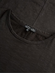 Superdry Black Midi 100% Cotton T-Shirt Dress - Image 7 of 7