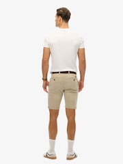 Superdry Tan Vintage International Slim Fit Chino Shorts - Image 2 of 7
