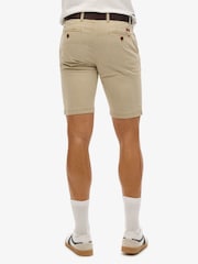 Superdry Tan Vintage International Slim Fit Chino Shorts - Image 5 of 7