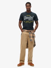Superdry Blue VL Heritage Relaxed T-Shirt - Image 2 of 5