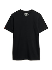Superdry Black Classic Essential Relaxed T-Shirt - Image 5 of 7