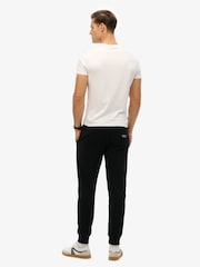 Superdry Black Slim Fit Essential Logo Joggers - Image 2 of 9
