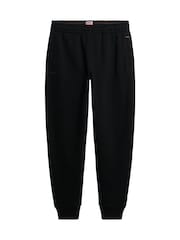 Superdry Black Slim Fit Essential Logo Joggers - Image 8 of 9