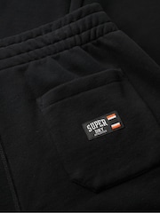 Superdry Black Slim Fit Essential Logo Joggers - Image 9 of 9