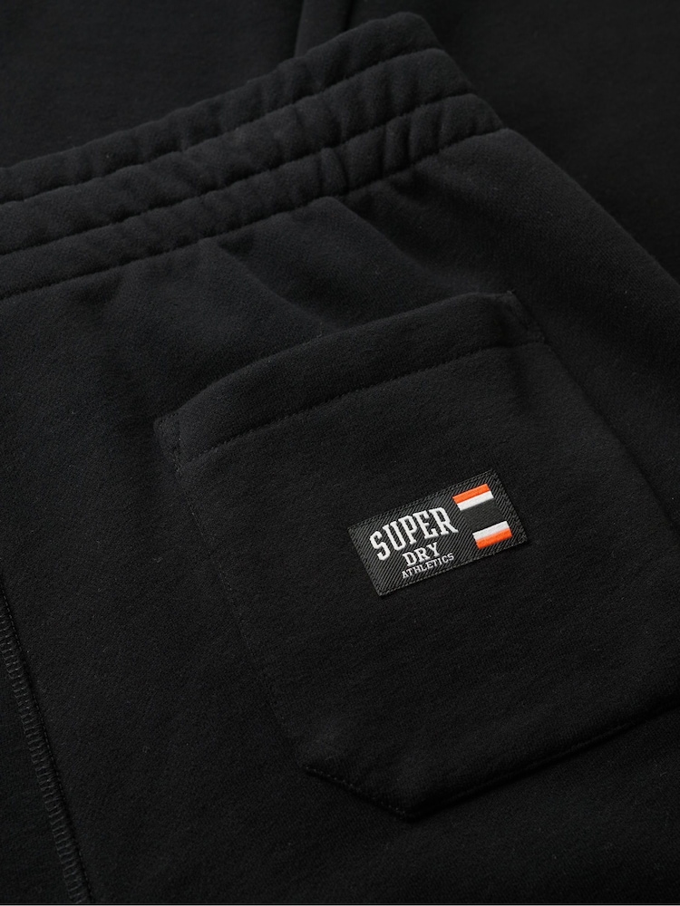 Superdry Black Slim Fit Essential Logo Joggers - Image 9 of 9