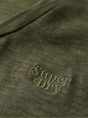 Superdry Green Studios Scoop Neck Slim Fit T-Shirt - Image 4 of 5