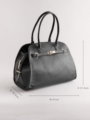 Black Large Tote Bag - Image 4 of 8