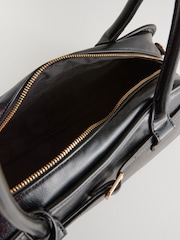 Black Belted Shoulder Bag - Image 6 of 6