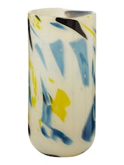 Fifty Five South Yellow Large Carra Glass Vase - Image 2 of 4