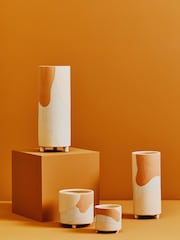 Interiors by Premier Cream Jada Large Multicoloured Terracotta Vase - Image 1 of 6