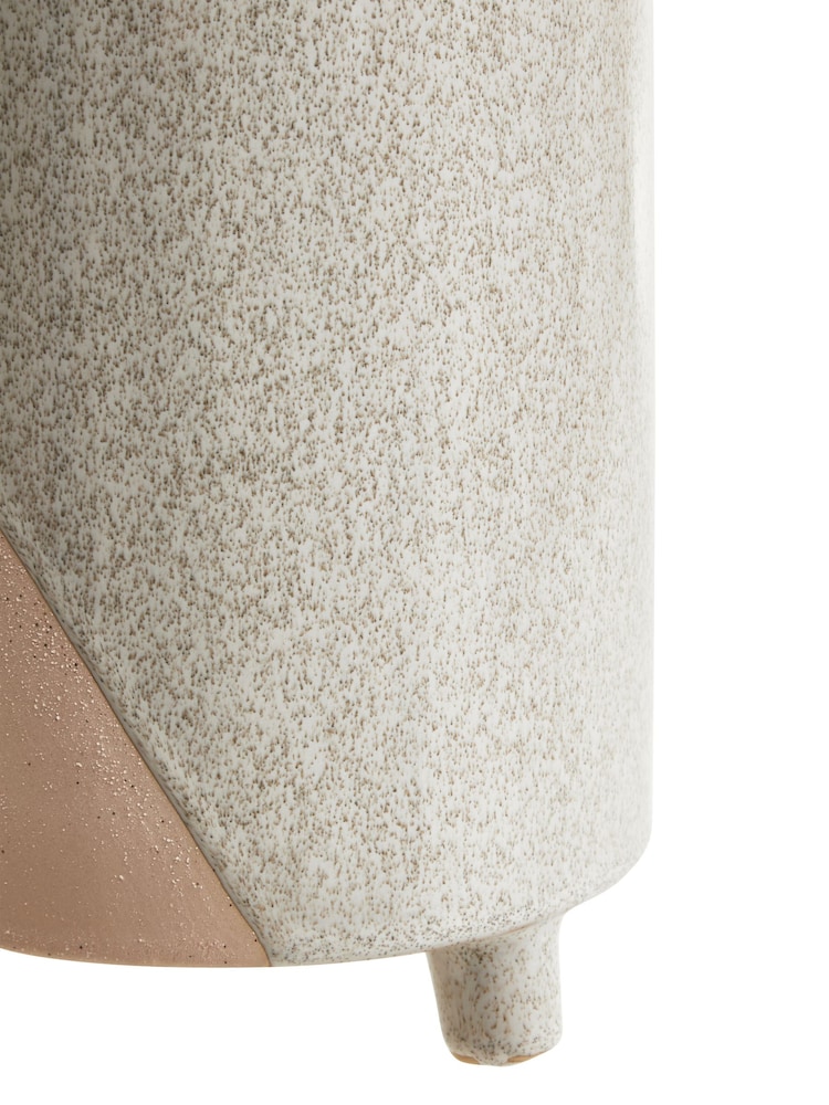 Interiors by Premier Cream Jada Large Multicoloured Terracotta Vase - Image 6 of 6