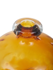 Fifty Five South Amber Huda Glass Bottle Vase - Image 5 of 6