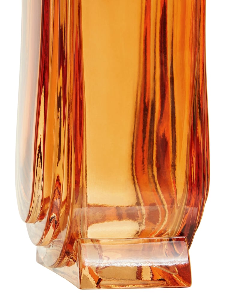Fifty Five South Orange Edan Large Glass Vase - Image 6 of 6