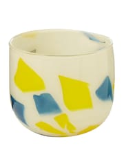 Fifty Five South Yellow Carra Glass Planter - Image 2 of 4