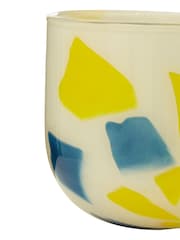 Fifty Five South Yellow Carra Glass Planter - Image 4 of 4