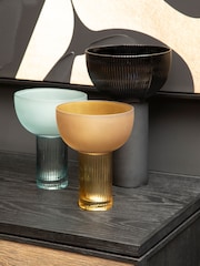 Fifty Five South Yellow Esma Small Glass Vase - Image 5 of 6