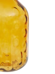 Fifty Five South Amber Huda Tall Glass Bottle Vase - Image 6 of 6