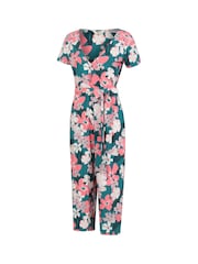 Mountain Warehouse Pink Womens Santorini Wrap Jumpsuit - Image 4 of 6