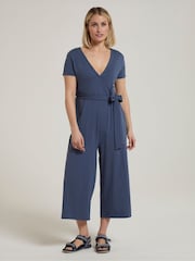 Mountain Warehouse Blue Womens Santorini Wrap Jumpsuit - Image 1 of 10