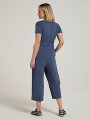 Mountain Warehouse Blue Womens Santorini Wrap Jumpsuit - Image 3 of 10
