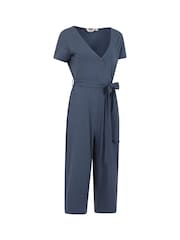 Mountain Warehouse Blue Womens Santorini Wrap Jumpsuit - Image 6 of 10