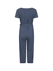 Mountain Warehouse Blue Womens Santorini Wrap Jumpsuit - Image 7 of 10
