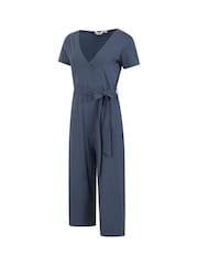 Mountain Warehouse Blue Womens Santorini Wrap Jumpsuit - Image 8 of 10