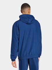 adidas Blue Tiro 25 Essentials Woven Hoodie - Image 2 of 7