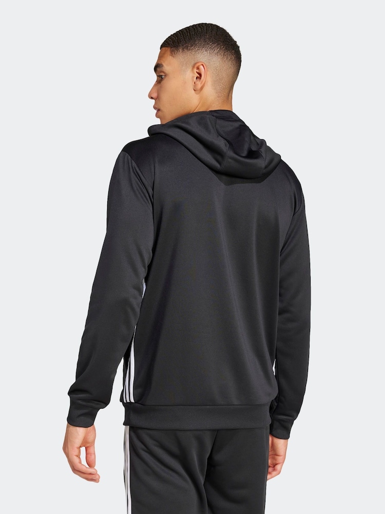 adidas Black Tiro 25 Essentials Sweat Hoodie - Image 2 of 7