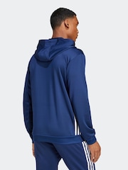 adidas Blue Tiro 25 Essentials Sweat Hoodie - Image 2 of 7