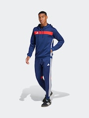 adidas Blue Tiro 25 Essentials Sweat Hoodie - Image 6 of 7