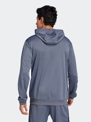 adidas Grey Tiro 25 Essentials Sweat Hoodie - Image 2 of 6