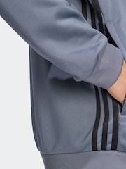 adidas Grey Tiro 25 Essentials Sweat Hoodie - Image 5 of 6