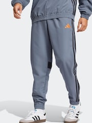 adidas Grey Tiro 25 Essentials Woven Tracksuit Joggers - Image 1 of 8