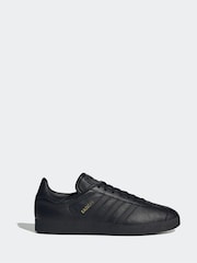 adidas Originals Black/Black Gazelle Trainers - Image 1 of 12